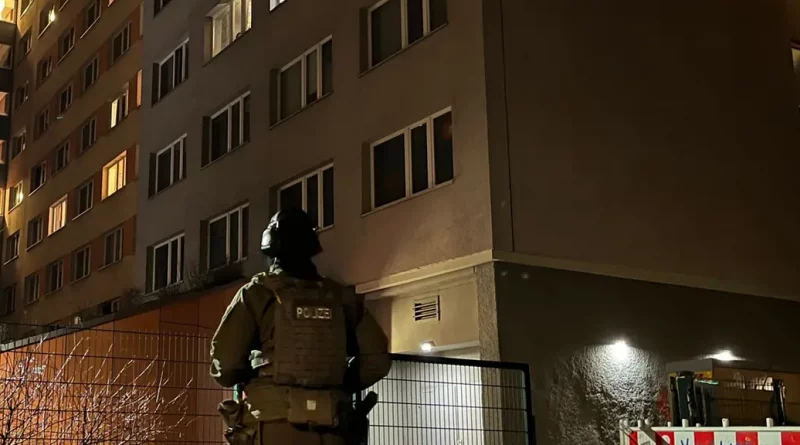 In Berlin wurde ein Studentenwohnheim durchsucht